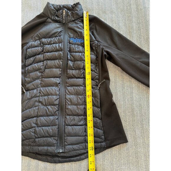 Weatherproof 32° Black Quilted Jacket With Reiner Stop Logo Size M - Picture 7 of 11